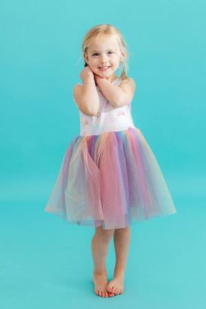 Mermaid Sparkle Tank Tutu Dress-Mila & Rose ®