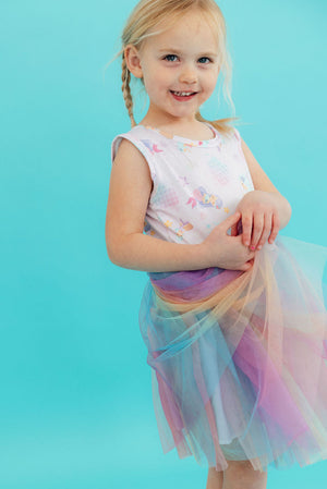 Mermaid Sparkle Tank Tutu Dress-Mila & Rose ®