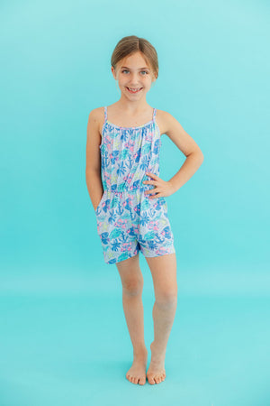 Ocean Harbor Strappy Play Romper-Mila & Rose ®