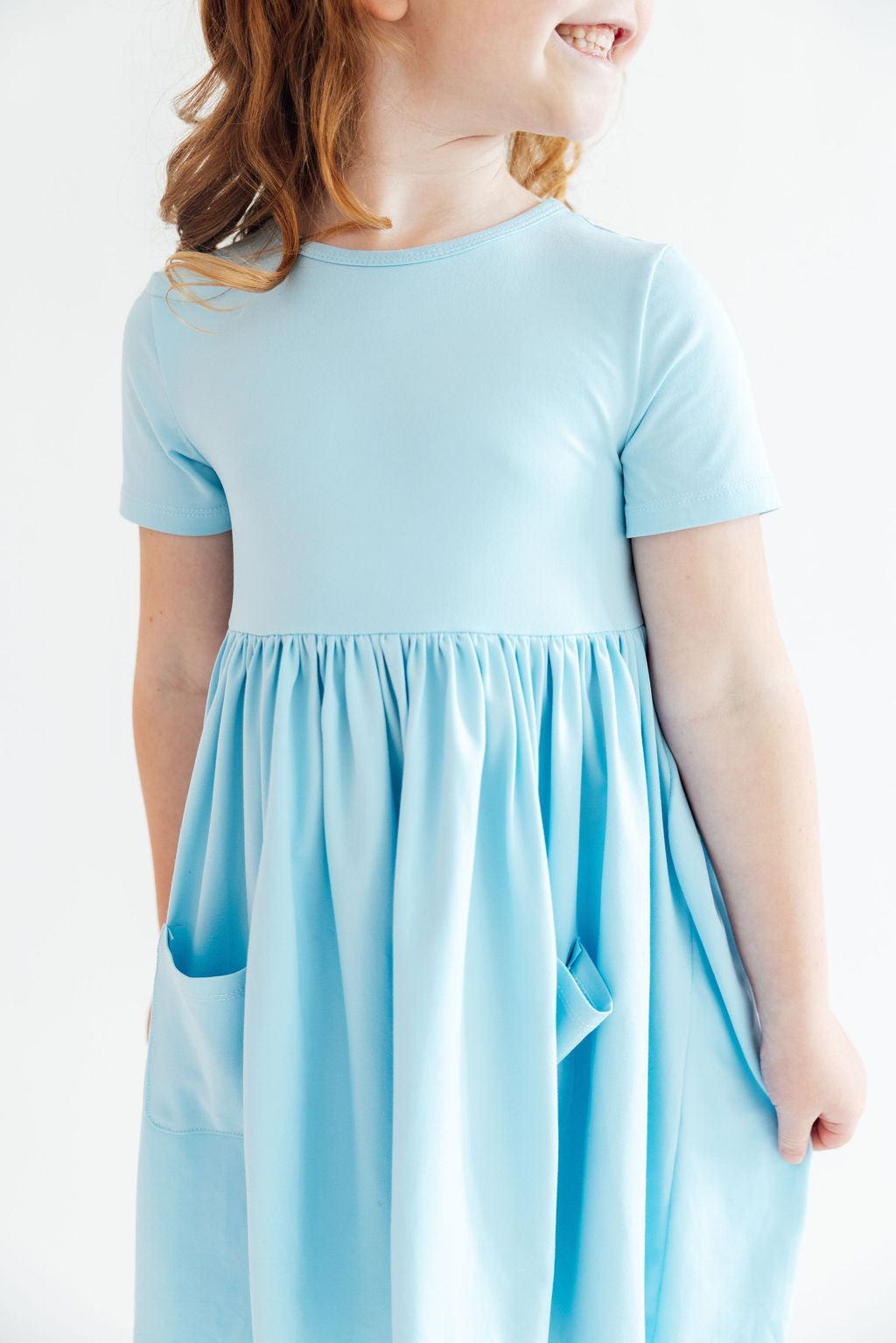 Bluebird S/S Pocket Twirl Dress-Mila & Rose ®