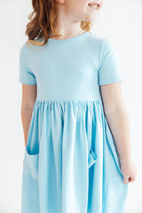 Bluebird S/S Pocket Twirl Dress-Mila & Rose ®