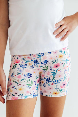 Morning Meadows Twirl Shorts-Mila & Rose ®