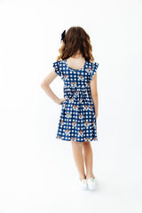 (R) Auburn Plaid Aubie Flutter Twirl Dress-Mila & Rose ®