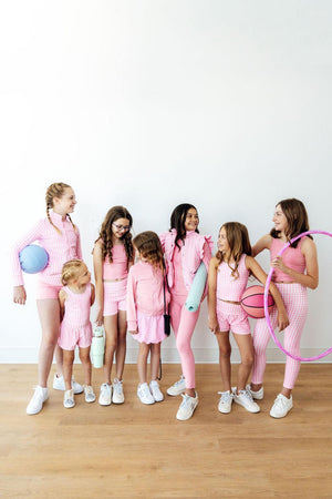 Go-Getter Gingham Active Legging-Mila & Rose ®