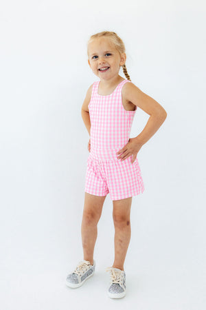Go-Getter Gingham Active Romper-Mila & Rose ®