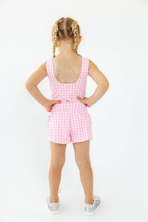 Go-Getter Gingham Active Romper-Mila & Rose ®