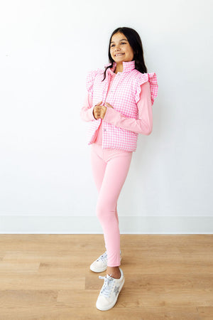 Preppy Pink Active Legging-Mila & Rose ®