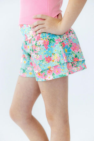 Power Petals Active Flutter Shorts-Mila & Rose ®