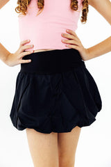 Balanced Black Active Bubble Skort-Mila & Rose ®