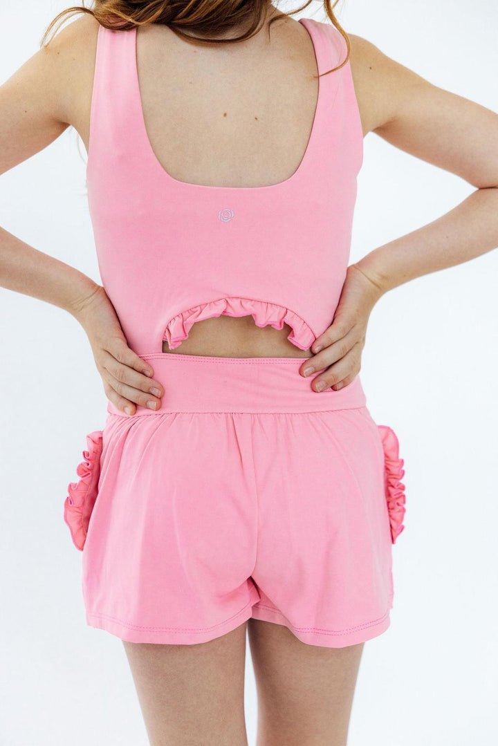 Preppy Pink Active Romper-Mila & Rose ®