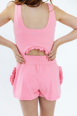 Preppy Pink Active Romper-Mila & Rose ®