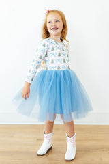 Coquette Christmas L/S Tutu Dress-Mila & Rose ®