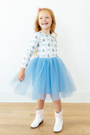 Coquette Christmas L/S Tutu Dress-Mila & Rose ®