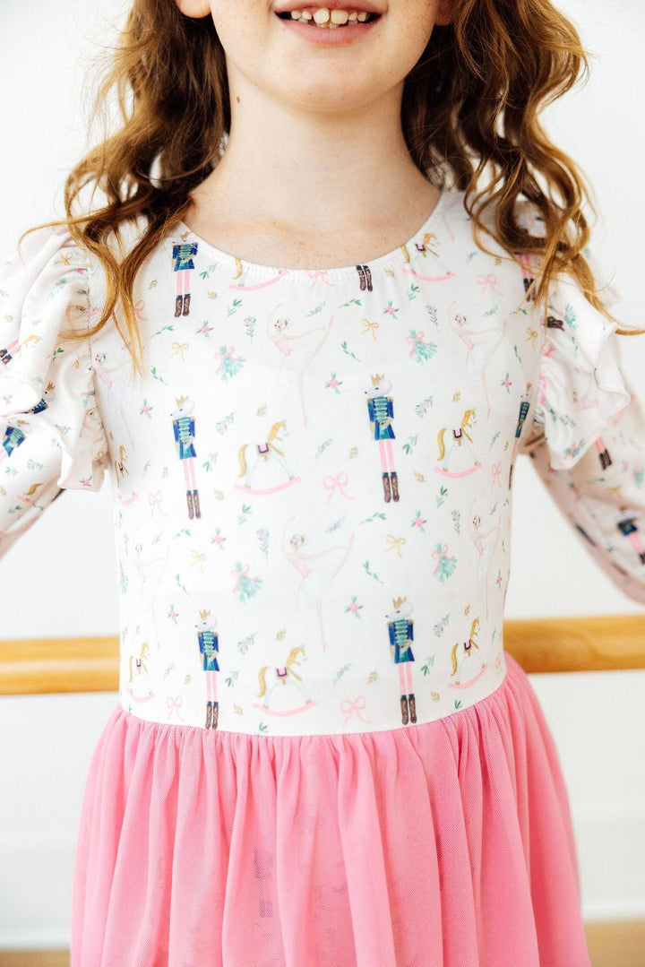 Twirl into Christmas L/S Twirl Leotard-Mila & Rose ®