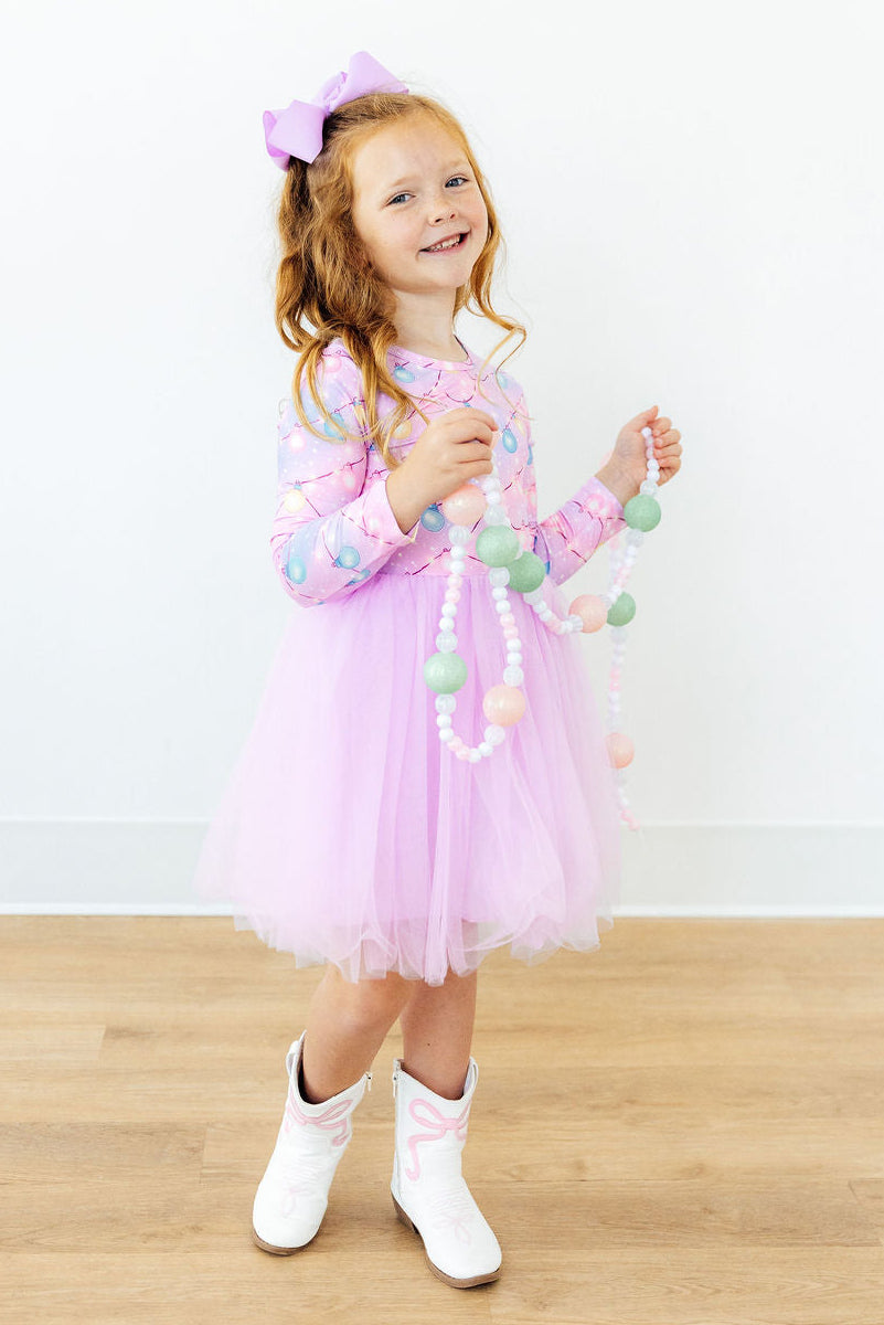 Season to Sparkle L/S Tutu Dress-Mila & Rose ®