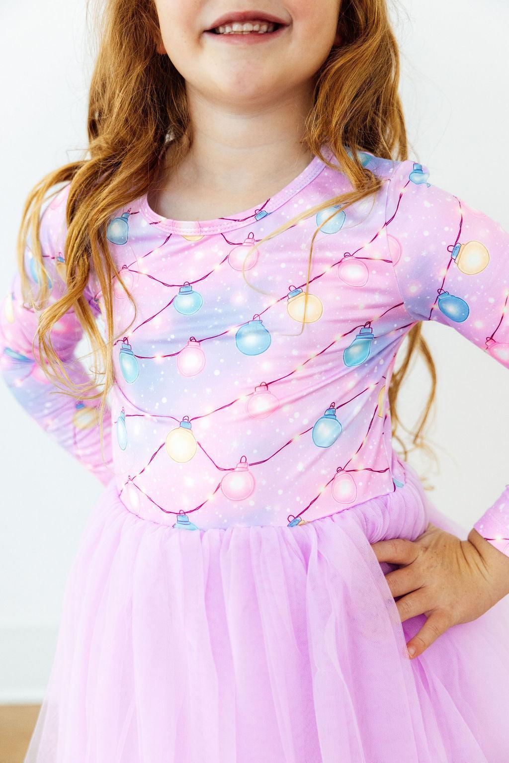 Season to Sparkle L/S Tutu Dress-Mila & Rose ®