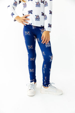 Montana State University Blue Bobcat Leggings