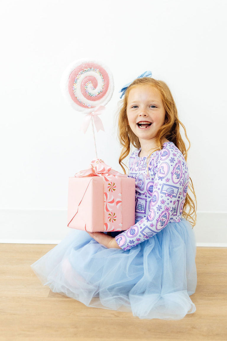 Hit the Ice L/S Tutu Dress-Mila & Rose ®