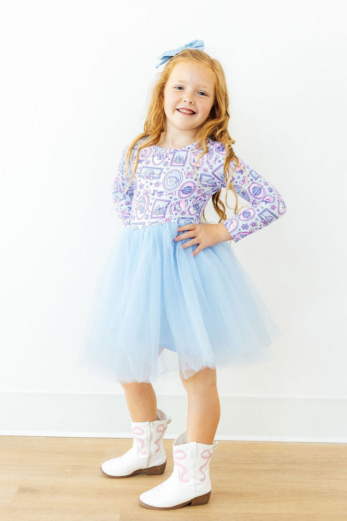 Hit the Ice L/S Tutu Dress-Mila & Rose ®