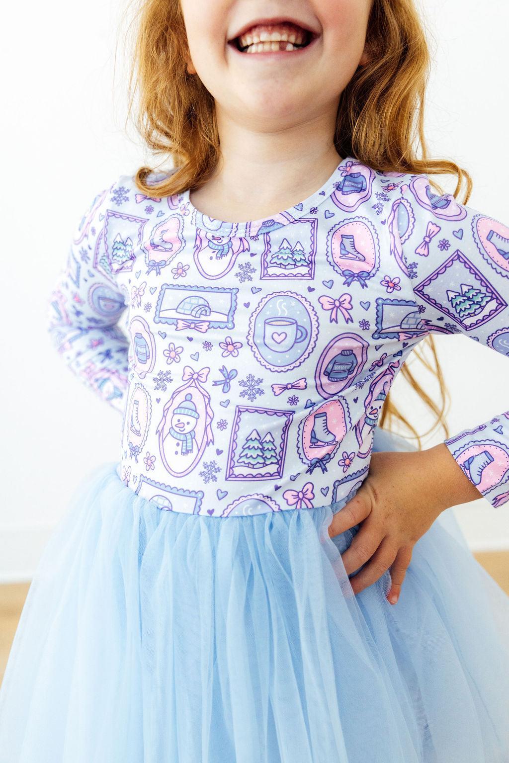 Hit the Ice L/S Tutu Dress-Mila & Rose ®