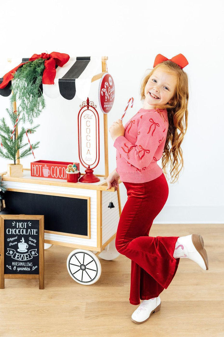Bow So Sweet Sweater-Mila & Rose ®