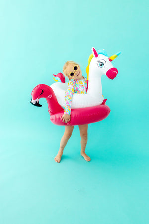Pool Party L/S Flutter One-Piece Swimsuit-Mila & Rose ®