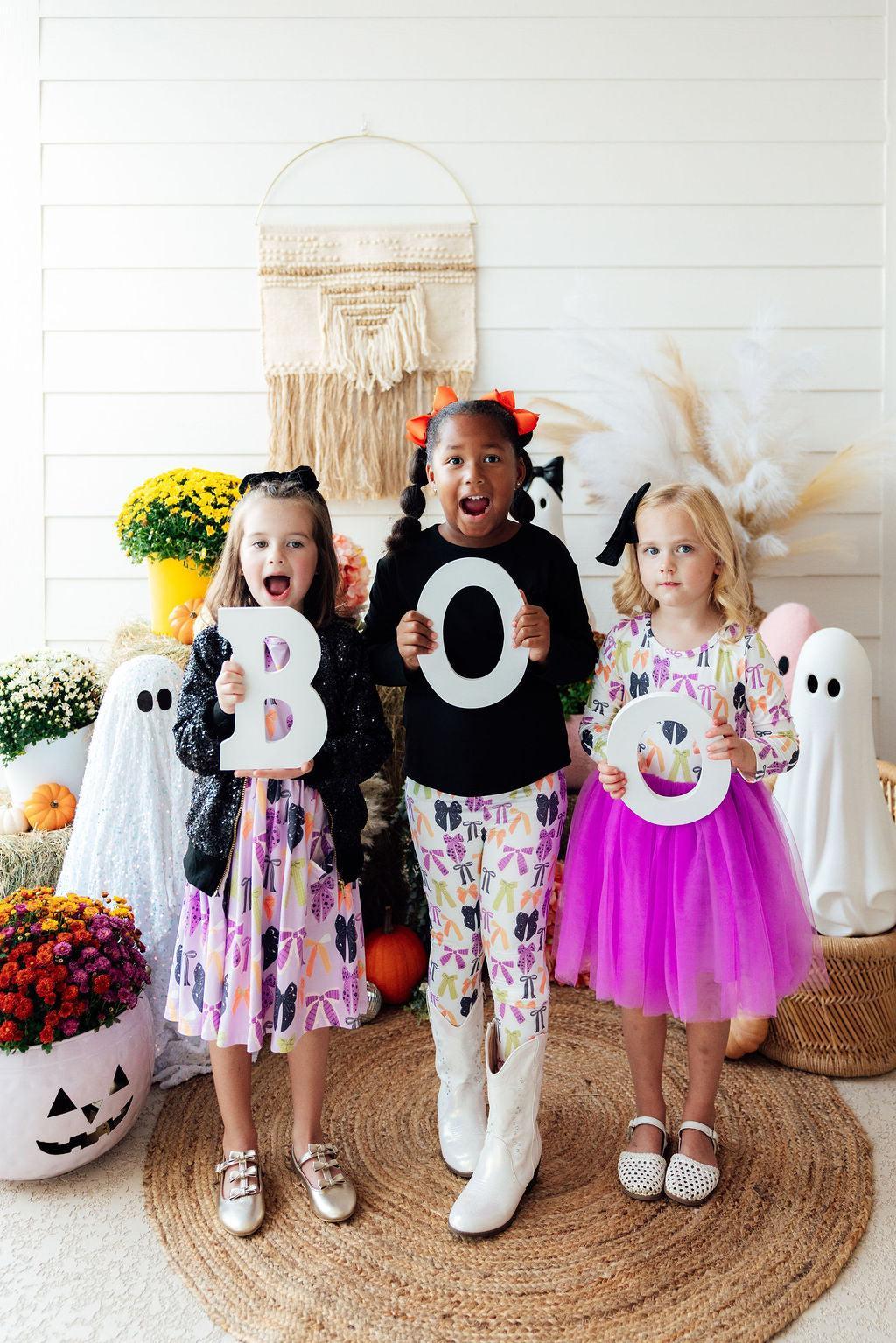 Tied with a Boo Leggings-Mila & Rose ®