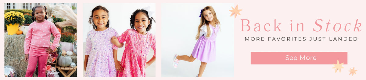 mila and rose girls back in stock style