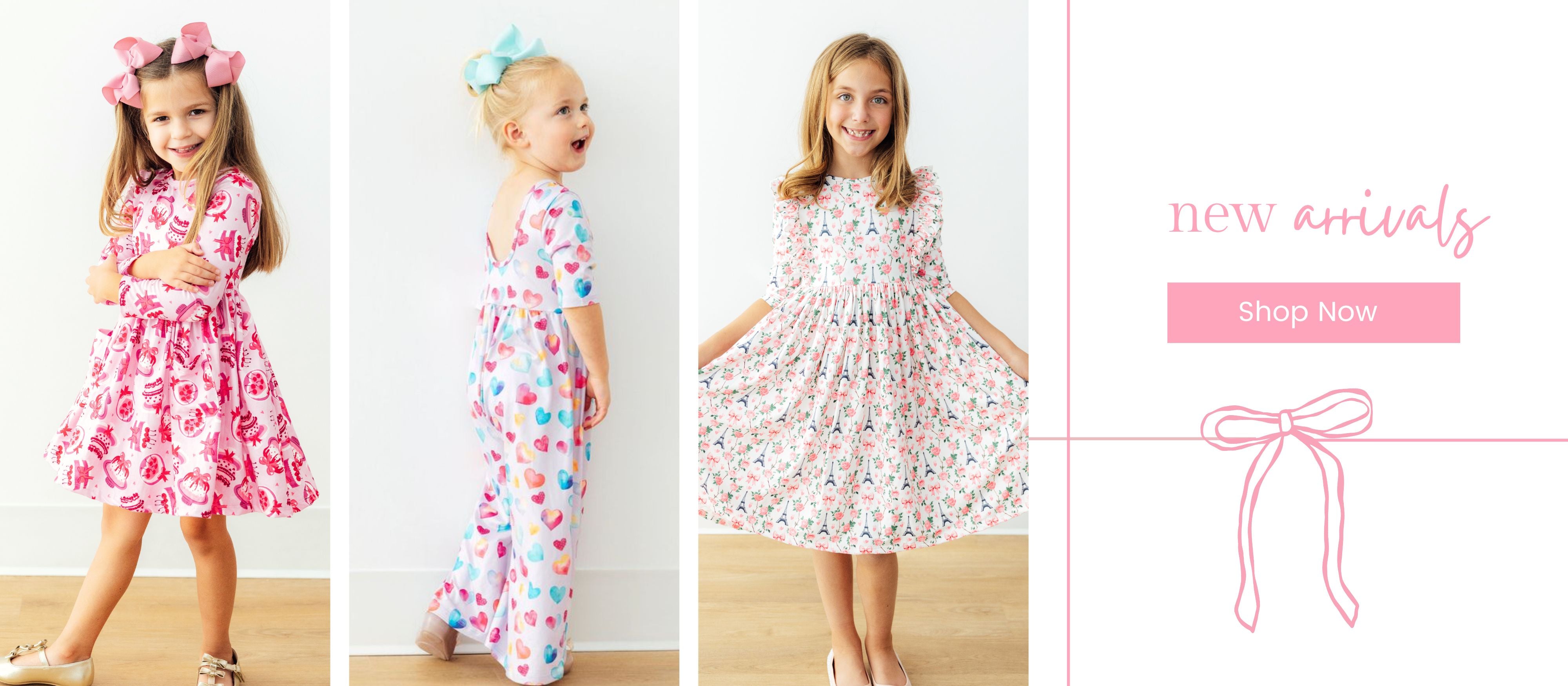 little girls holiday twirl dresses