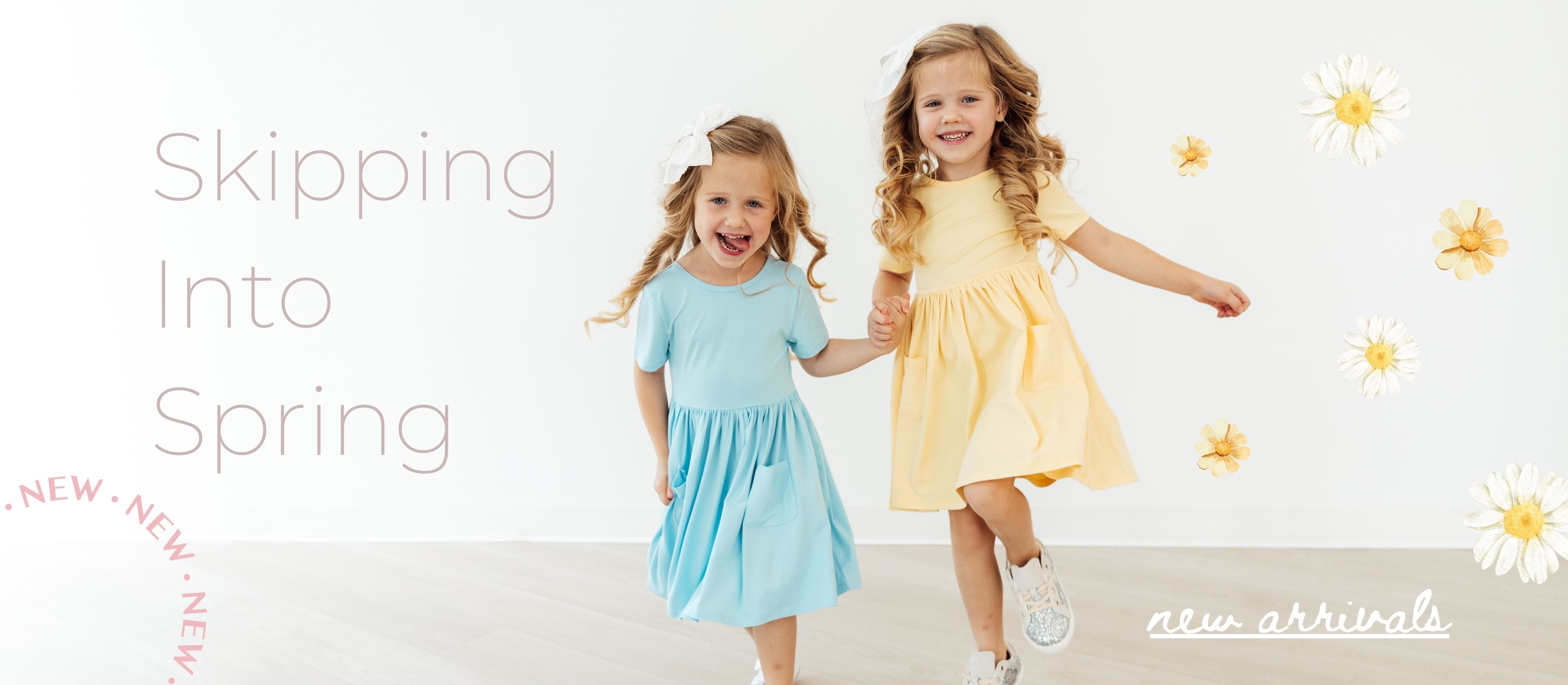 mila and rose girls spring twirl dresses