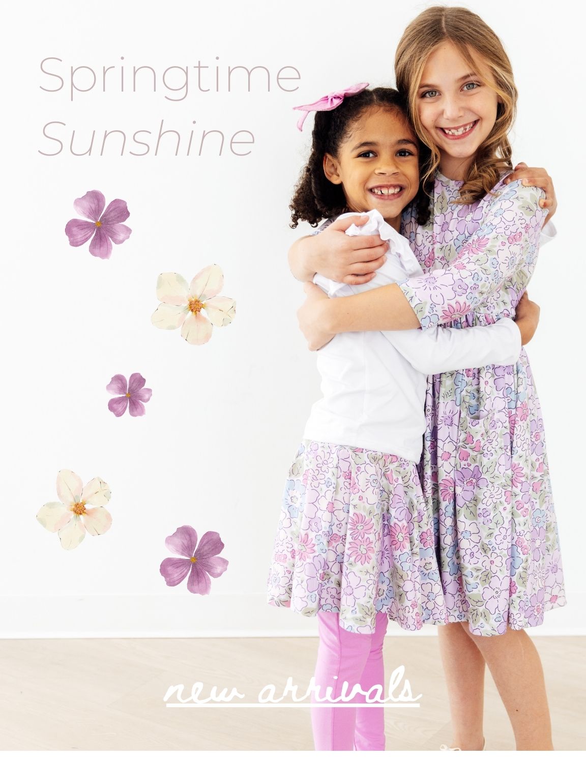 mila and rose girls spring twirl dresses