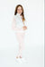 White Checker Puffer Vest-Mila & Rose ®