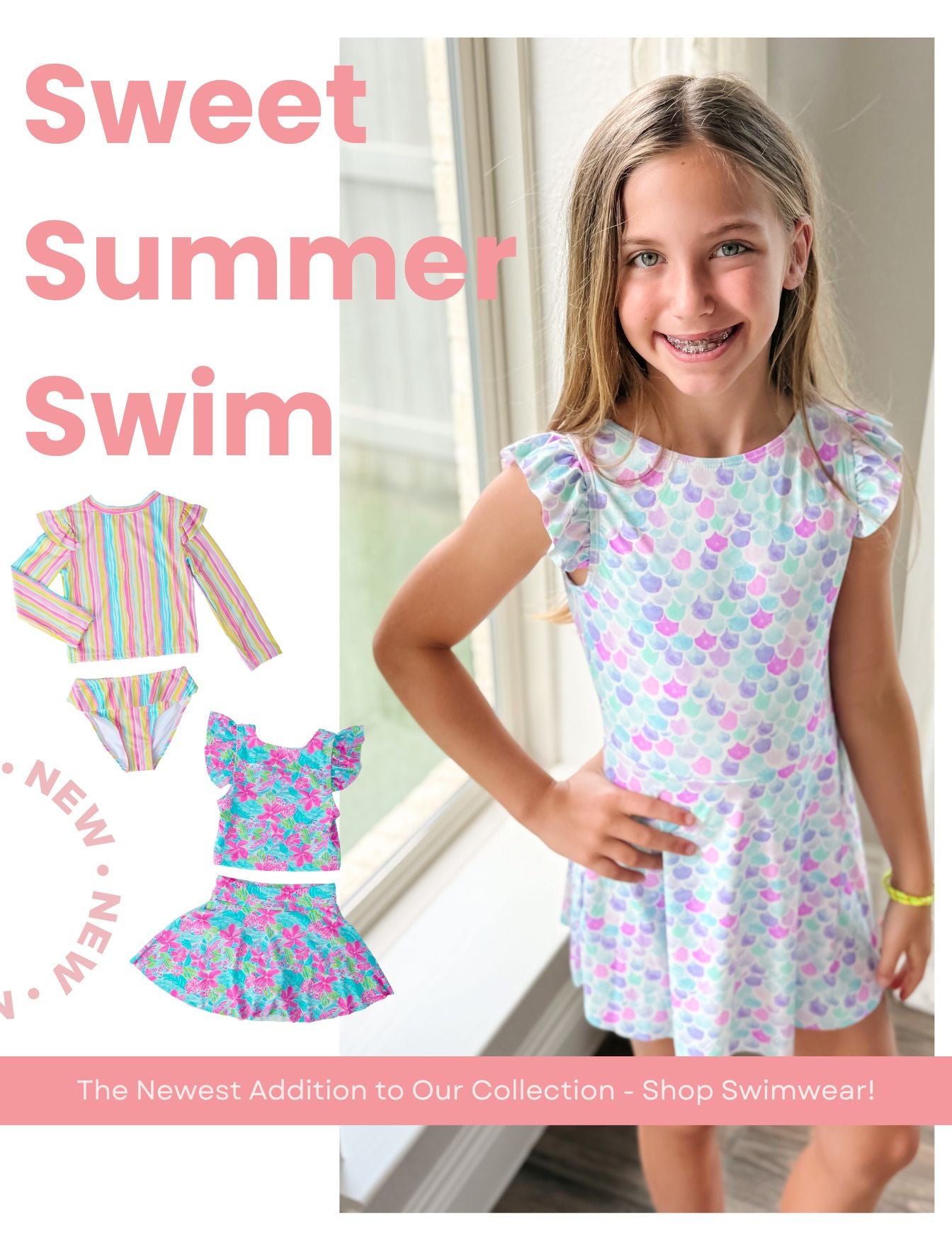 little girls summer swimsuits