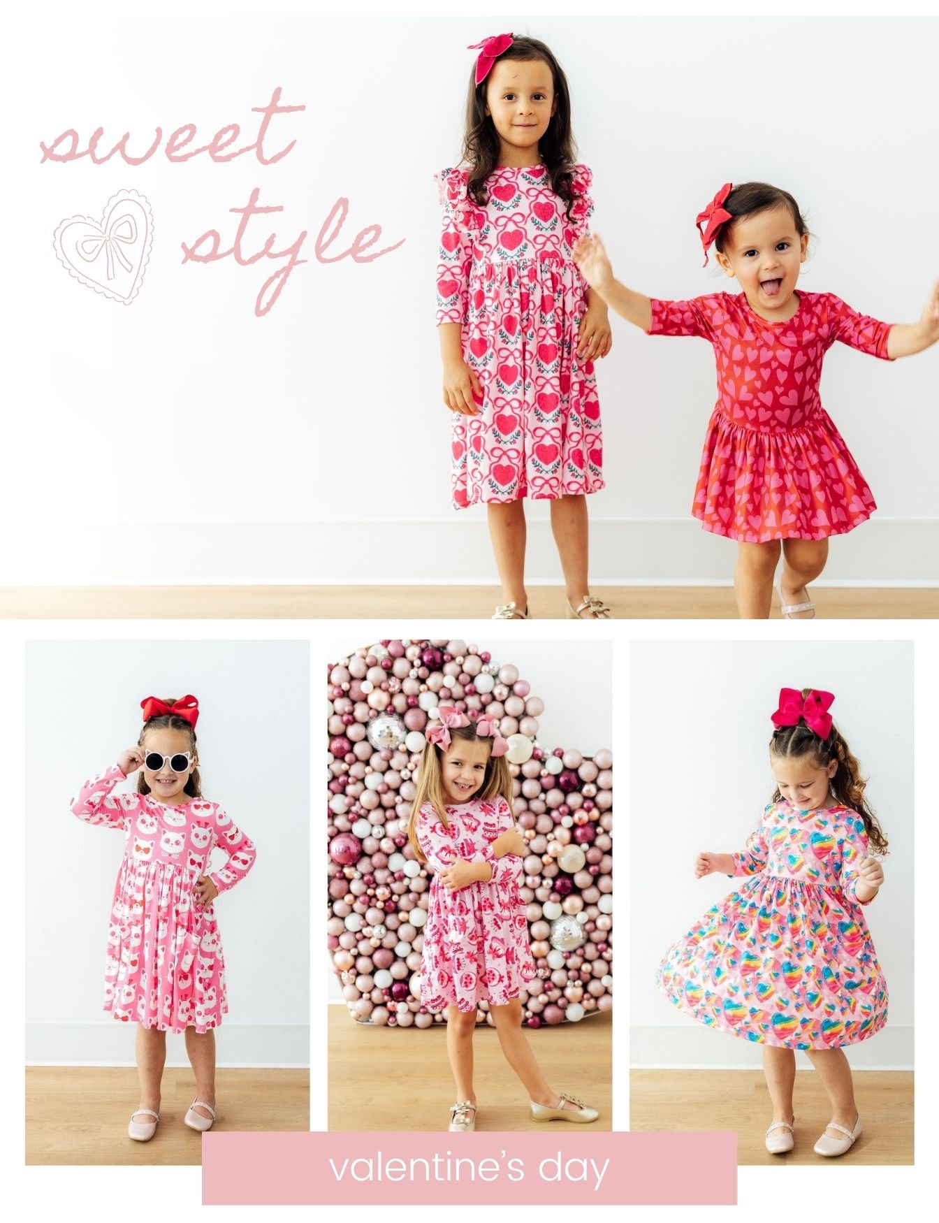 little girls valentines dresses