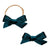 SALE Turquoise Velvet Bow-Mila & Rose ®