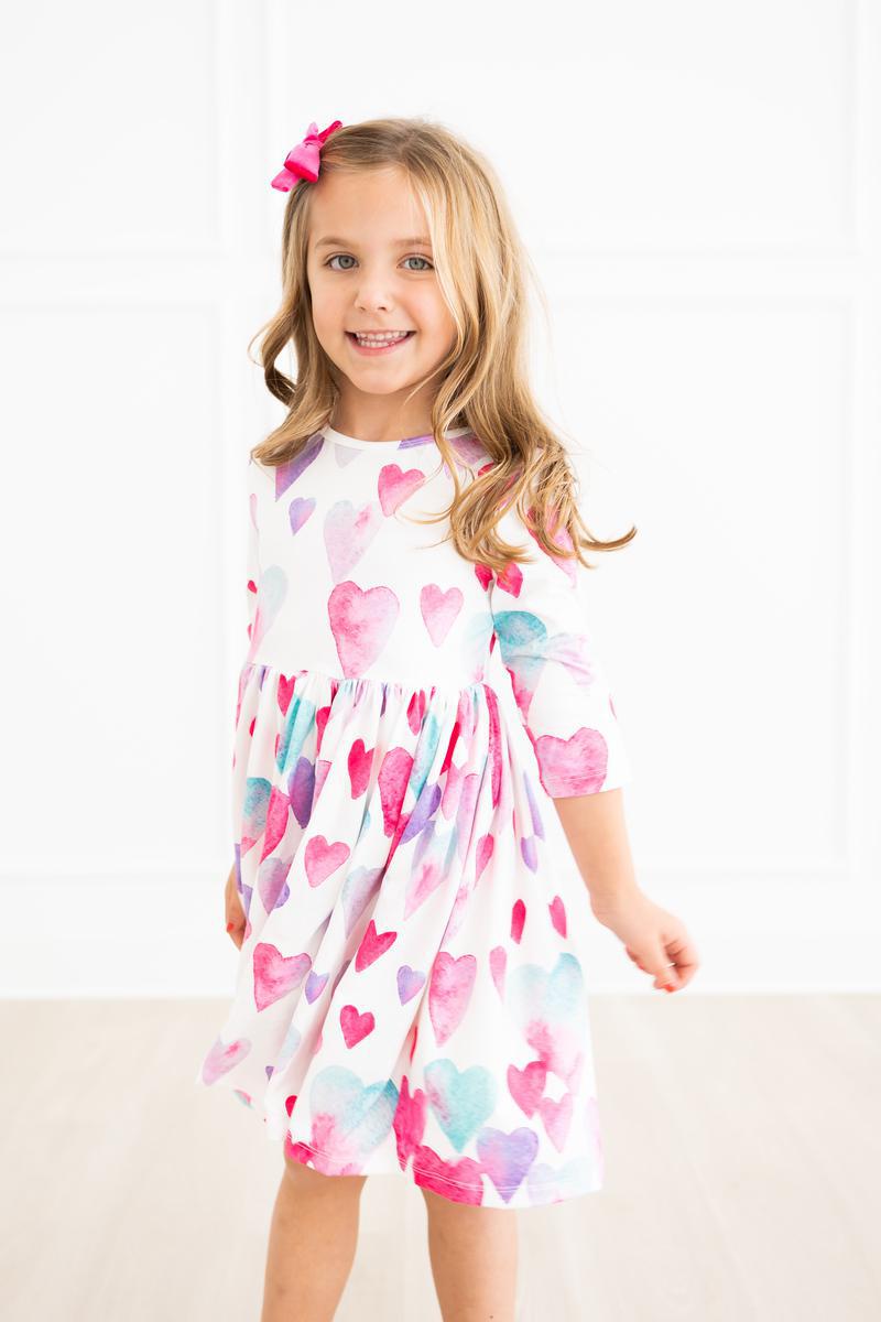 Light Hearted Twirl Dress-Mila & Rose ®