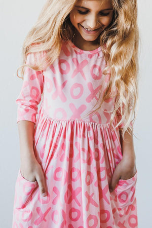 XOXO Pocket Twirl Dress-Mila & Rose ®
