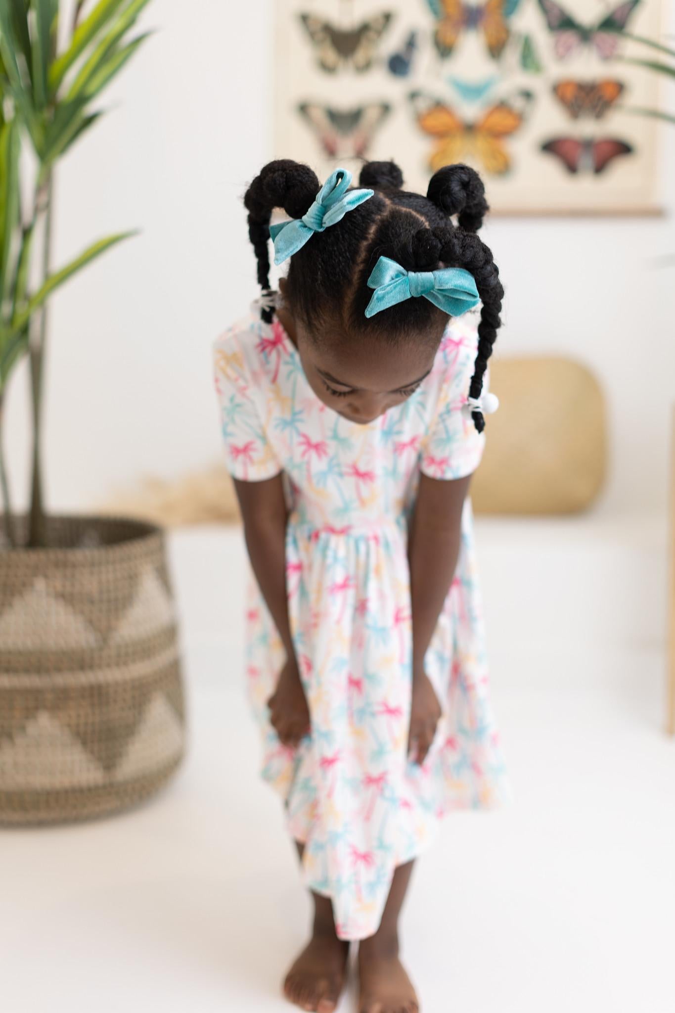 SALE Tropic Velvet Bow-Mila & Rose ®