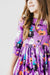 No Tricks, Just Treats 3/4 Sleeve Pocket Twirl Dress-Mila & Rose ®
