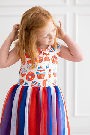 Red, White & Sweet Tank Tutu Dress-Mila & Rose ®