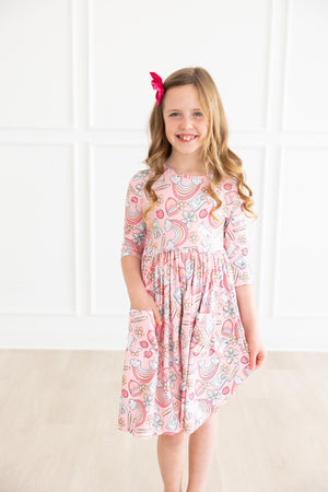 Dream Big Little One Pocket Twirl Dress-Mila & Rose ®