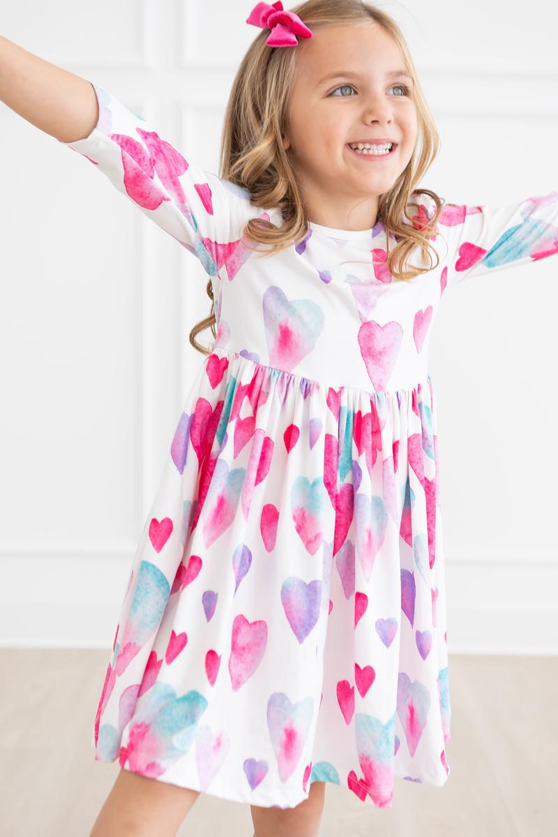 Light Hearted Twirl Dress-Mila & Rose ®