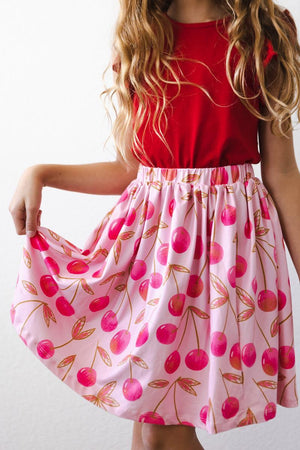 SALE Cherry Cute Twirl Skirt-Mila & Rose ®