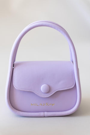 Lavender Classy Purse-Mila & Rose ®