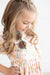 Pretty Peachy 3/4 Sleeve Pocket Twirl Dress-Mila & Rose ®