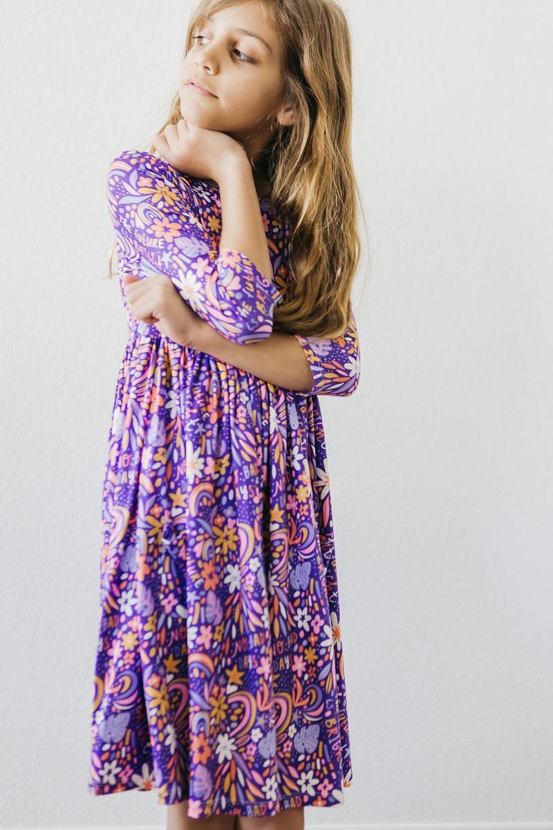 No Bad Days Pocket Twirl Dress-Mila & Rose ®