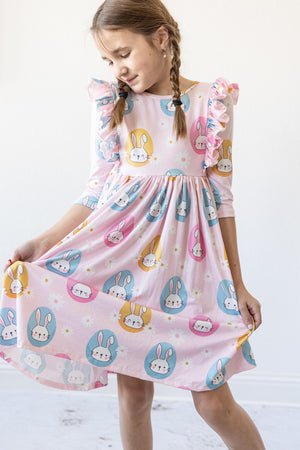Hop 'til You Drop Ruffle Twirl Dress-Mila & Rose ®