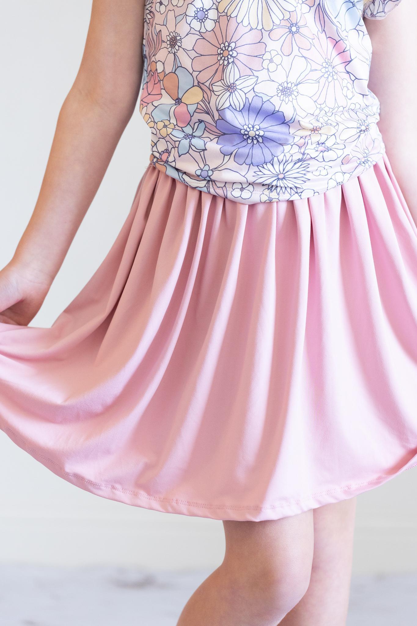 SALE Vintage Pink Twirl Skirt-Mila & Rose ®