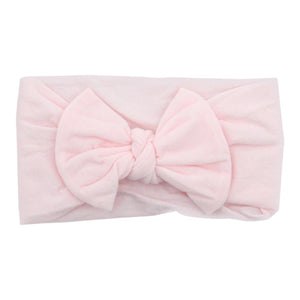 Ballerina Pink Nylon Bow Headwrap-Mila & Rose ®