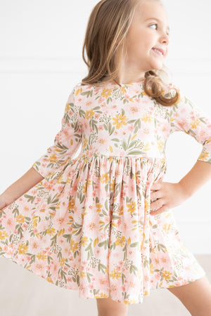 Pretty Peachy Twirl Dress-Mila & Rose ®